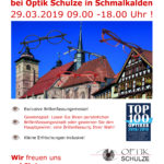 Brillenmesse bei Optik Schulze in Schmalkalden