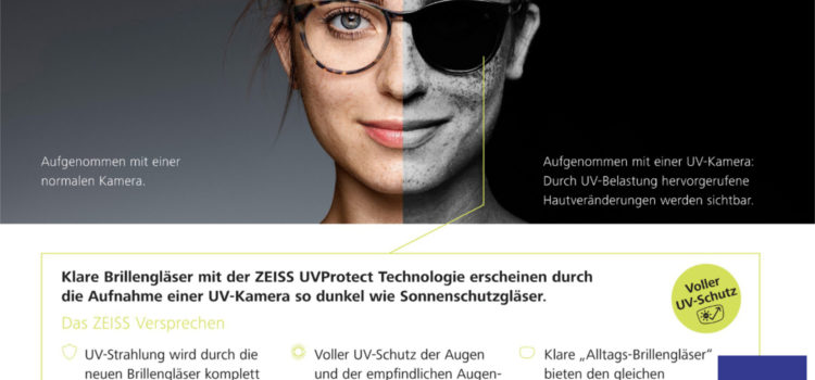 UV-Schutz der Augen durch Brillengläser